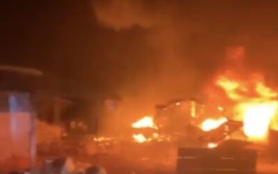 Boké : Incendie Dévastateur – Plusieurs Boutiques et Kiosques en Cendres